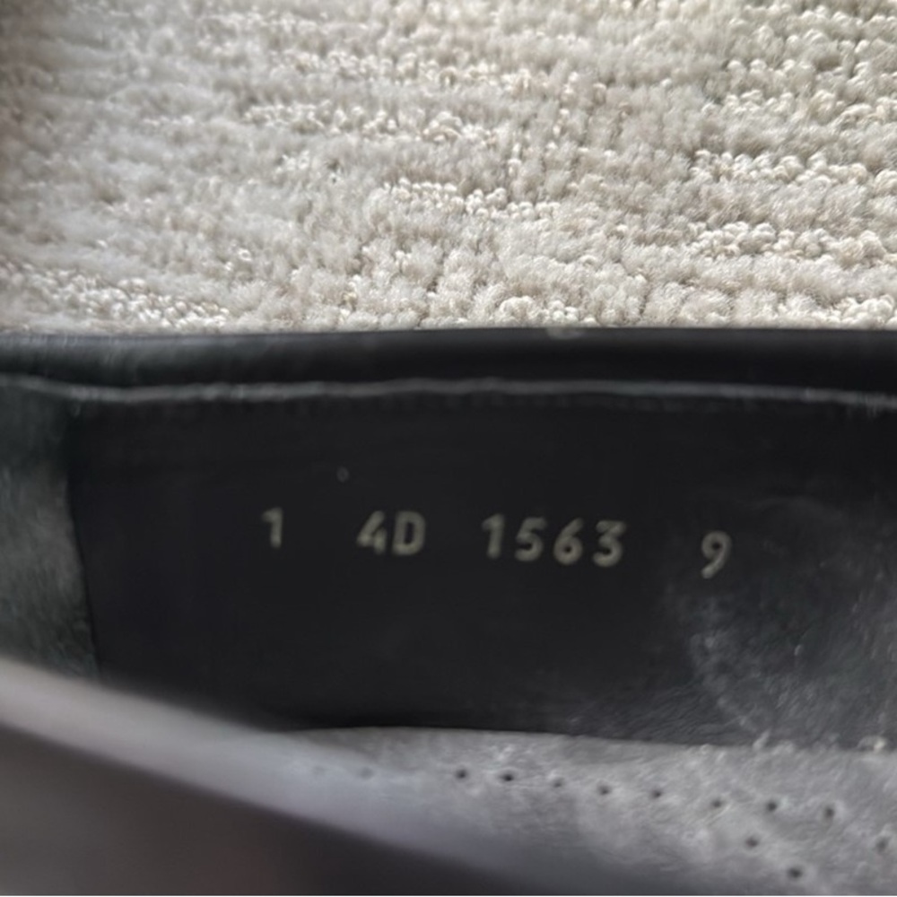 Prada Black Leather Penny Loafers - Picture 4 of 4